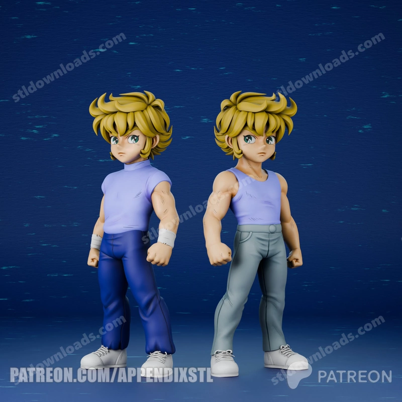Kid Jabu — Saint Seiya 3D model