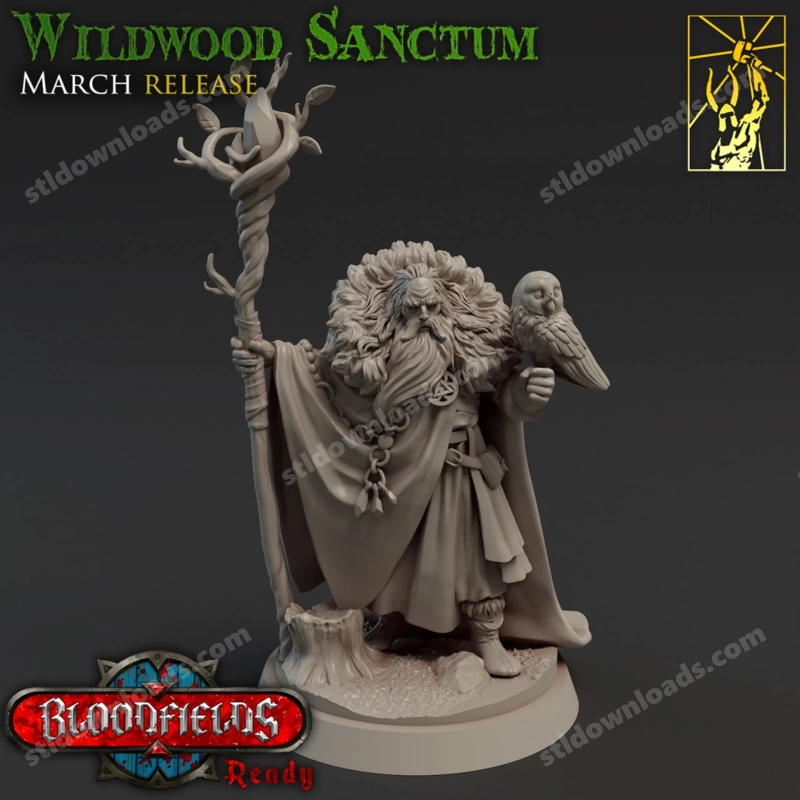 Archmage Camelothar — Original Fantasy 3D model