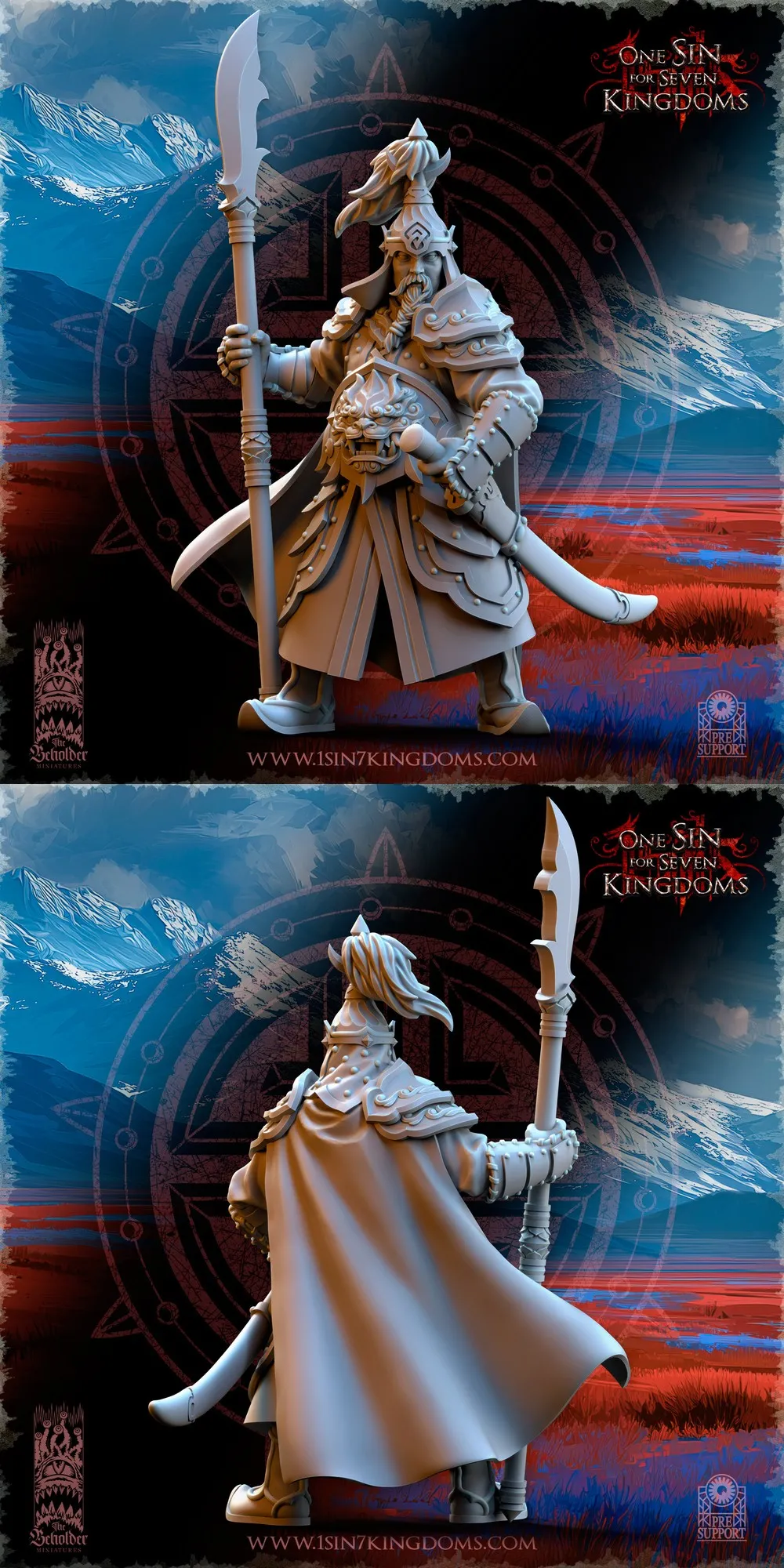Tomorkhan Astarii Commander — Original Fantasy 3D model