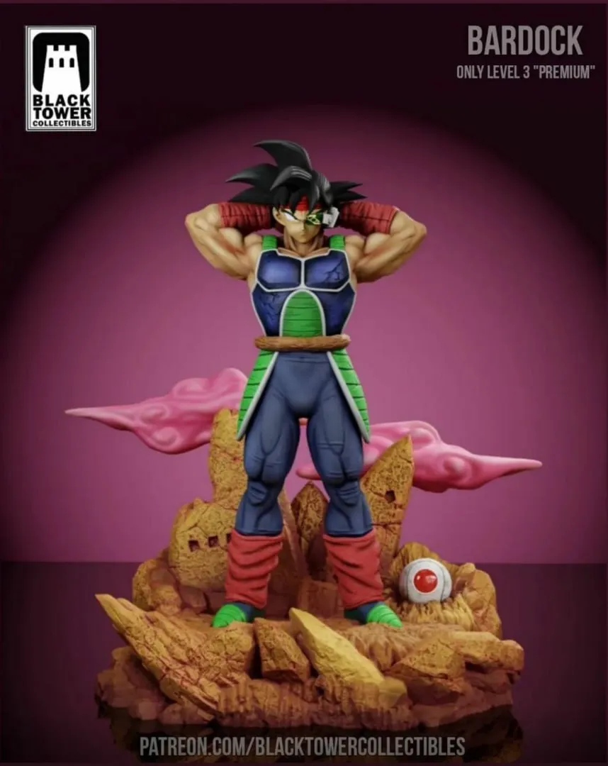 Bardock — Dragon Ball 3D model