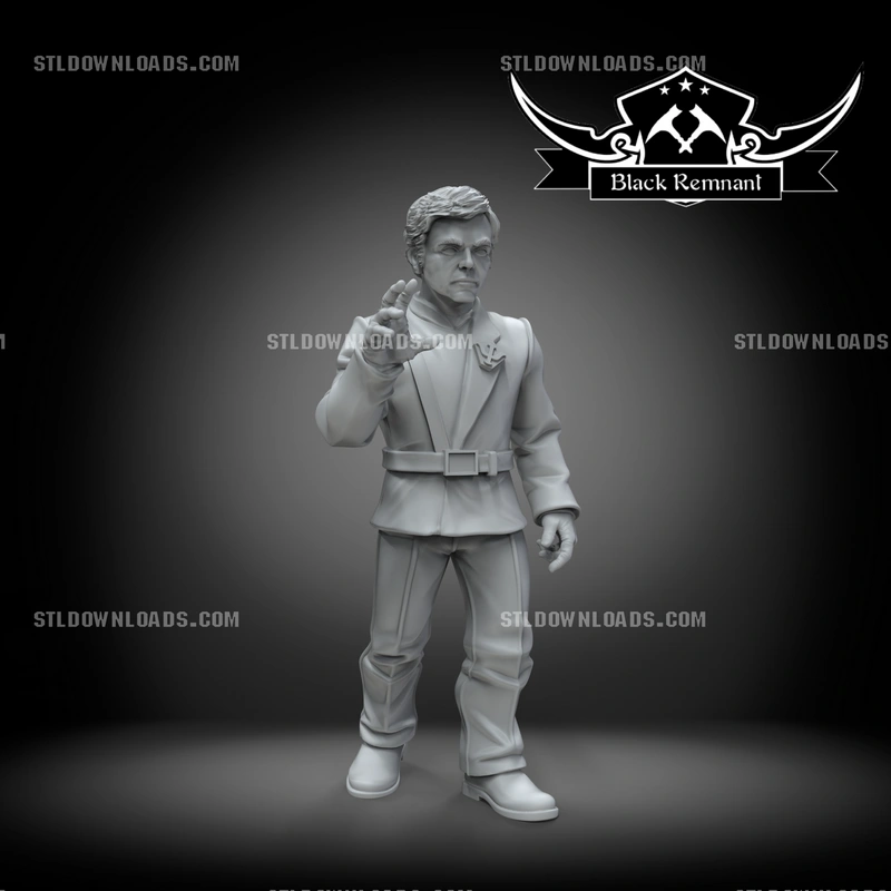 Alfred Bester — Babylon 5 3D model