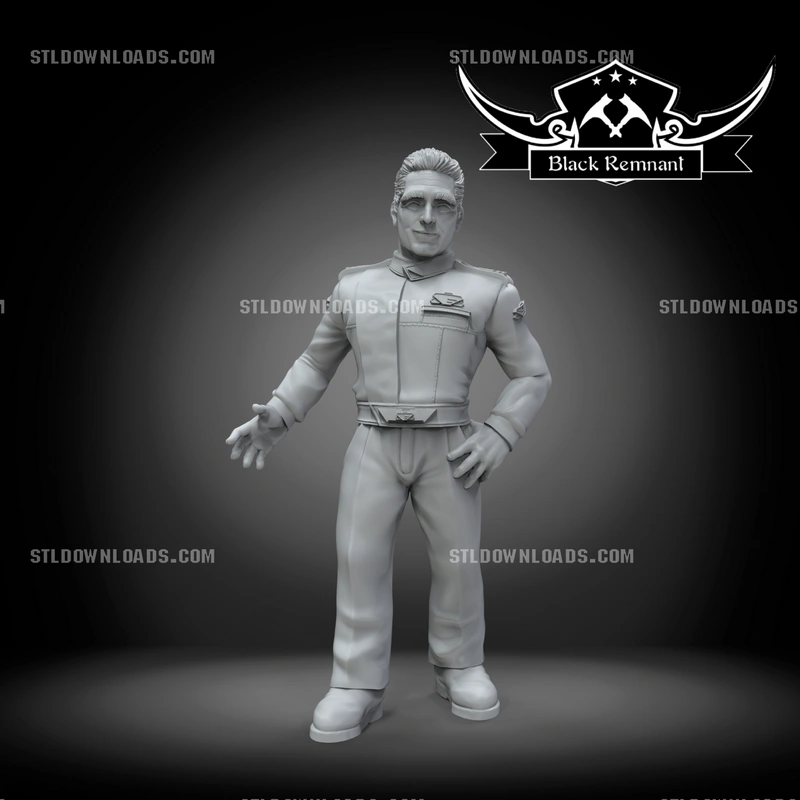 Jeffrey Sinclair — Babylon 5 3D model