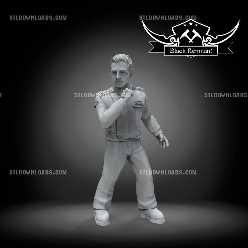 John Sheridan — Babylon 5 3D model