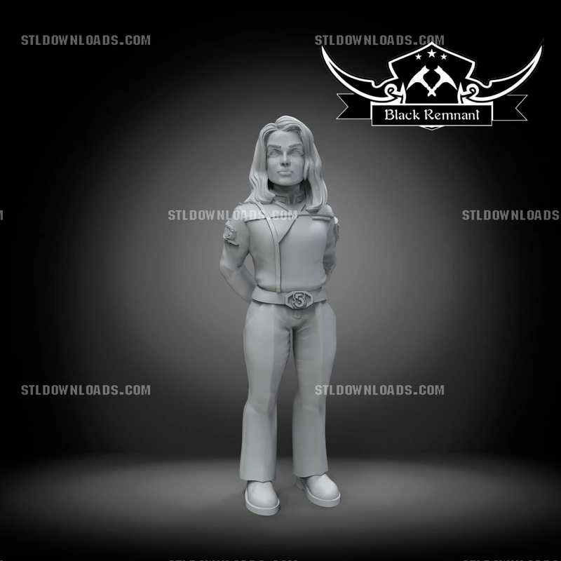 Susan Ivanova — Babylon 5 3D model