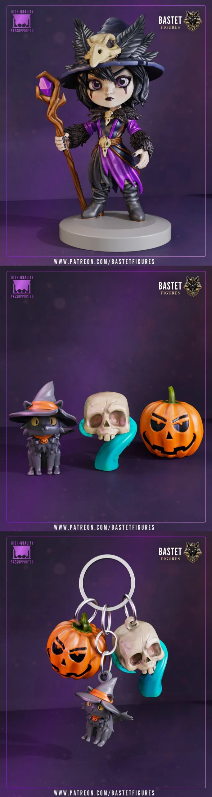 Bastet Halloween Pack — Original Collection 3D model