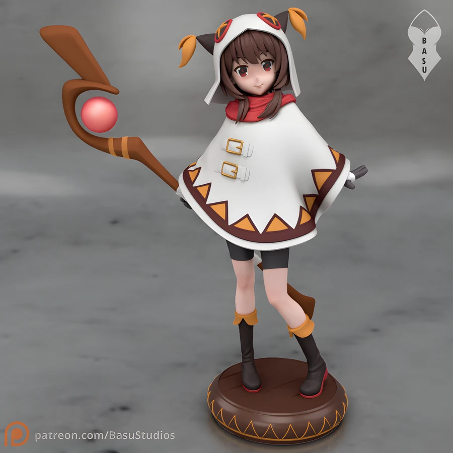 Megumin — KonoSuba 3D model