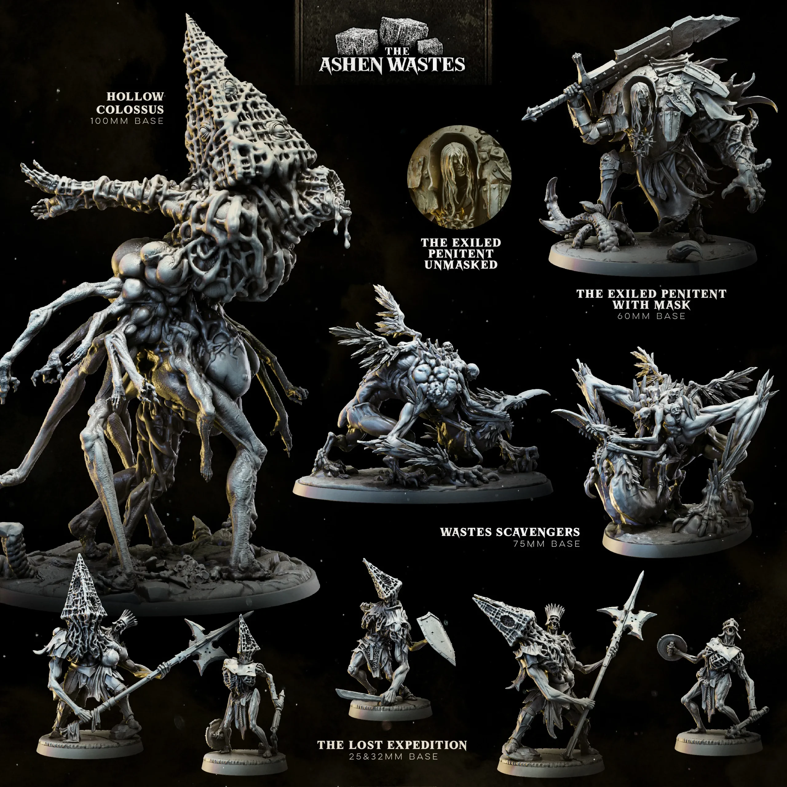 Abominations of the Ashen Wastes — Original Fantasy 3D model
