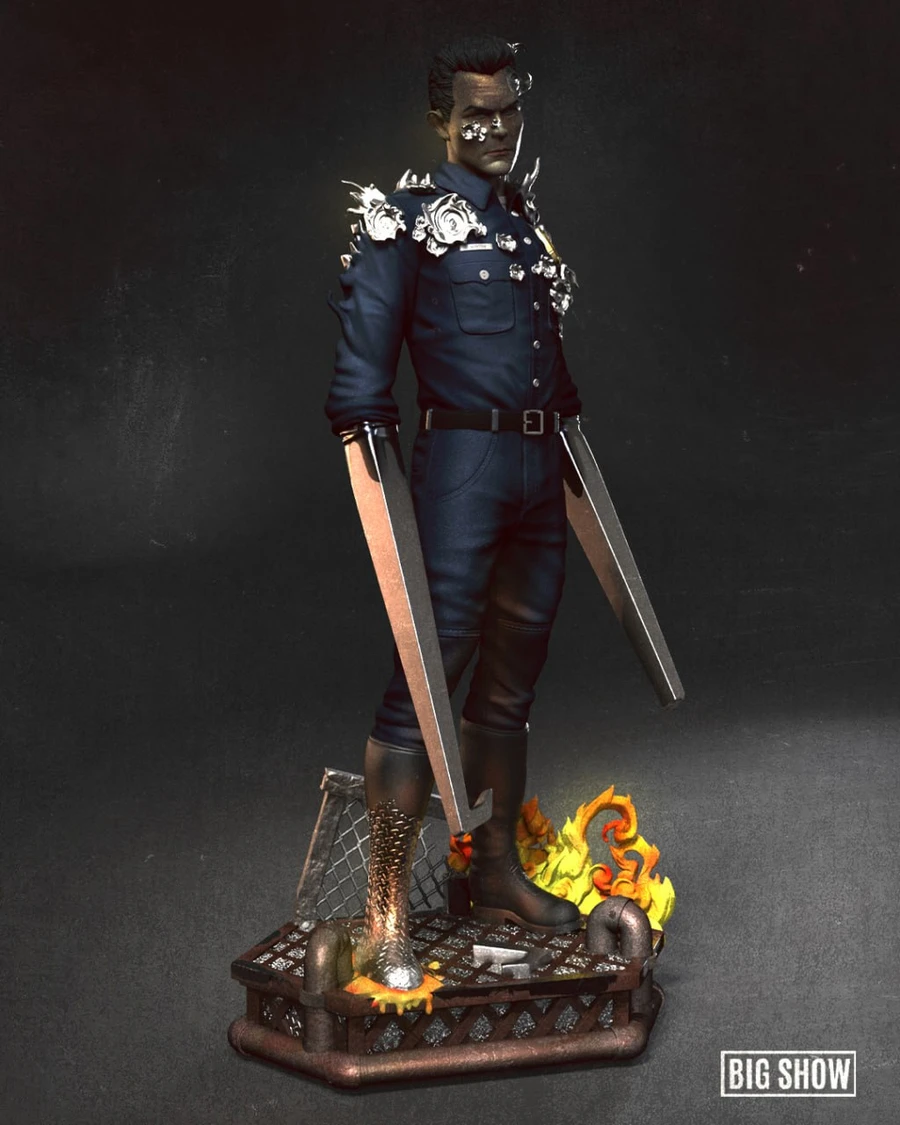 T-1000 Sculpture — Terminator 2: Judgment Day 3D model