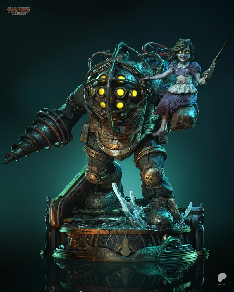 Big Daddy — BioShock 3D model