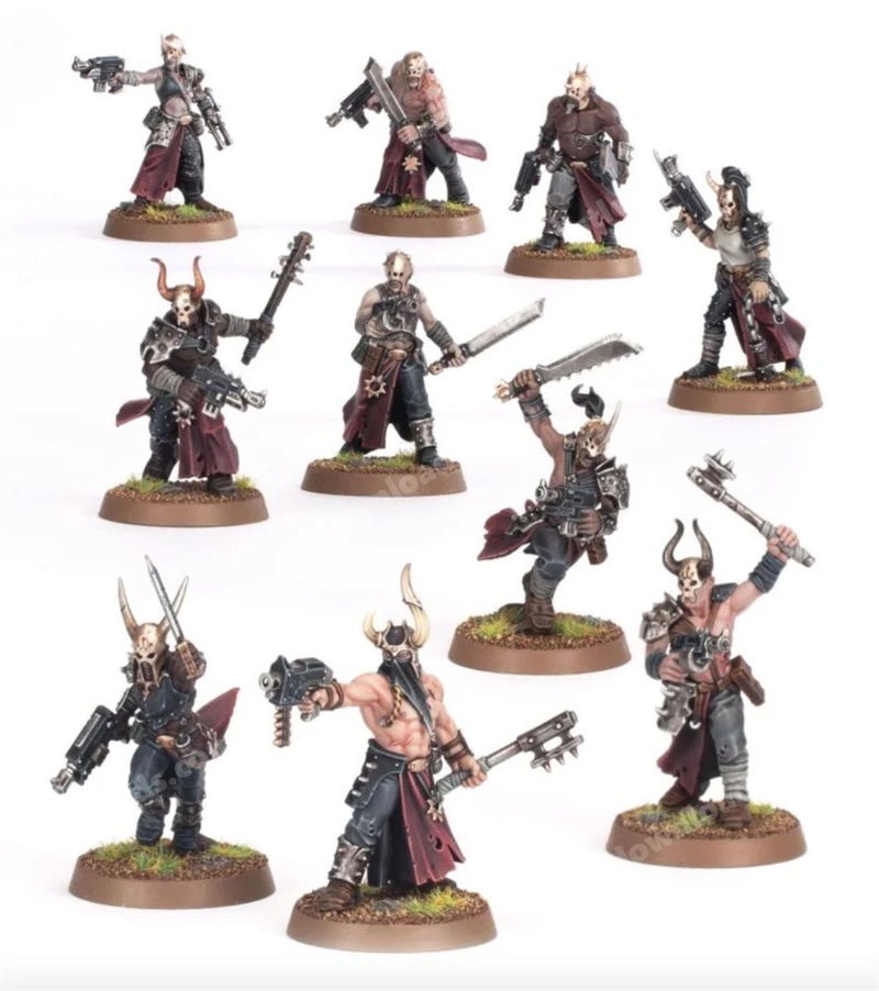 Blackstone Fortress Melee Cultist — Warhammer 40,000 3D model