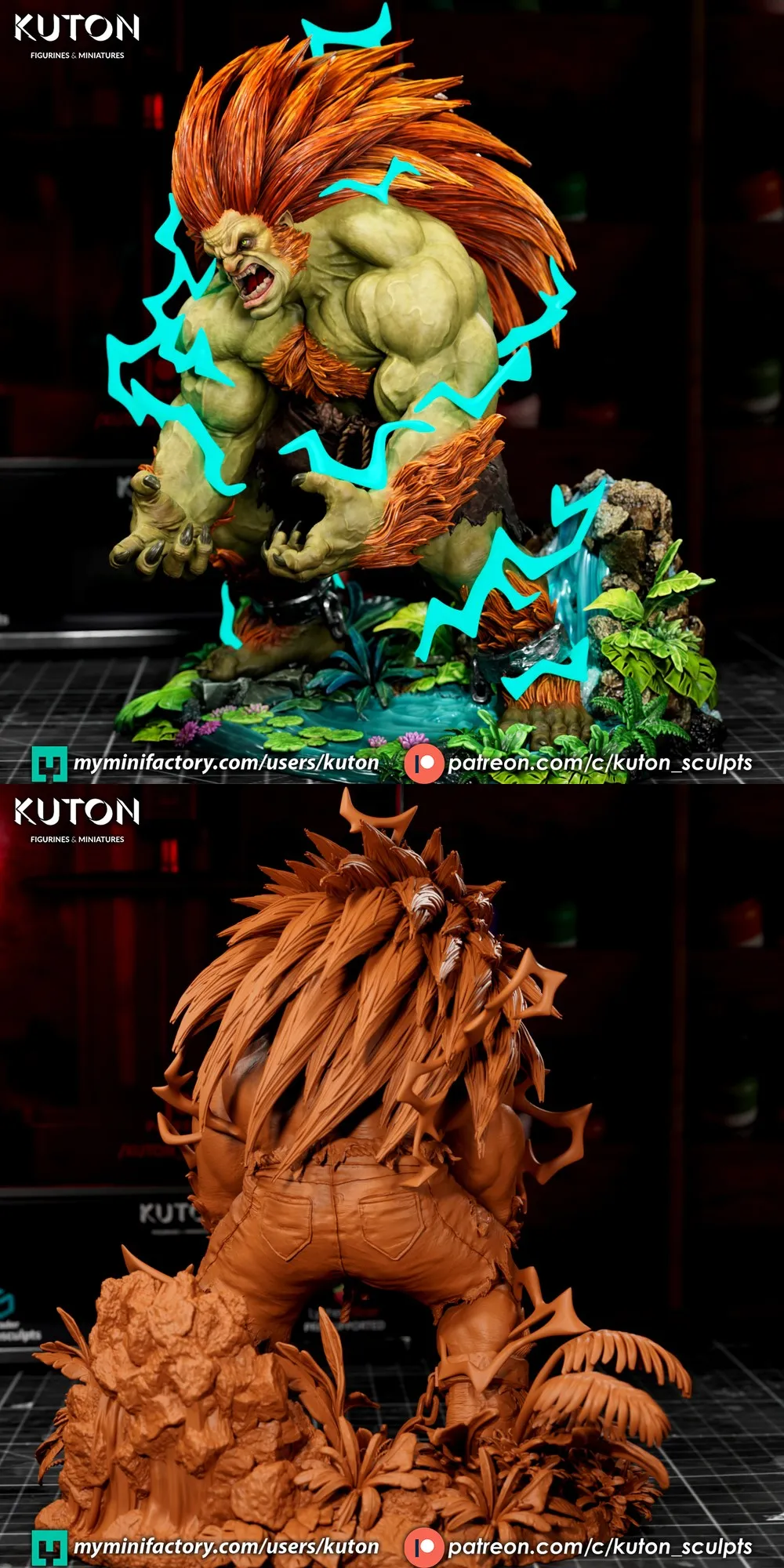 Blanka — Street Fighter 3D model