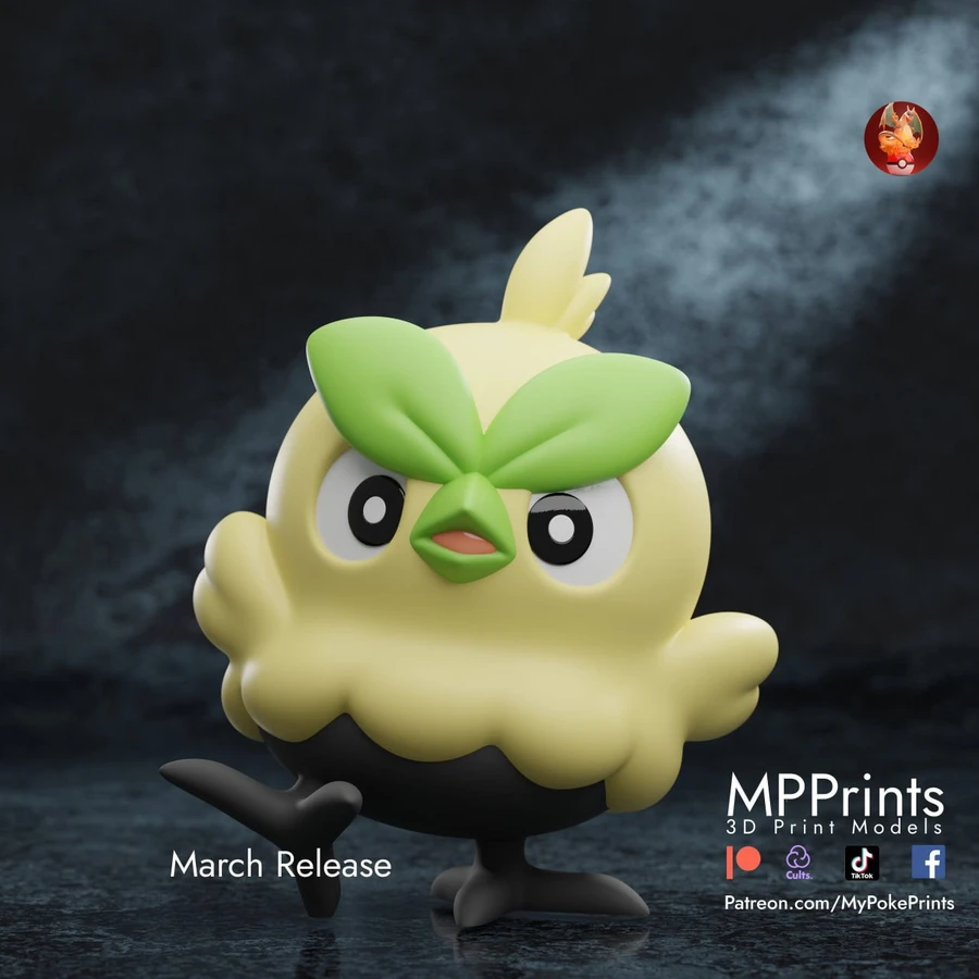 Browt — Pokémon 3D model
