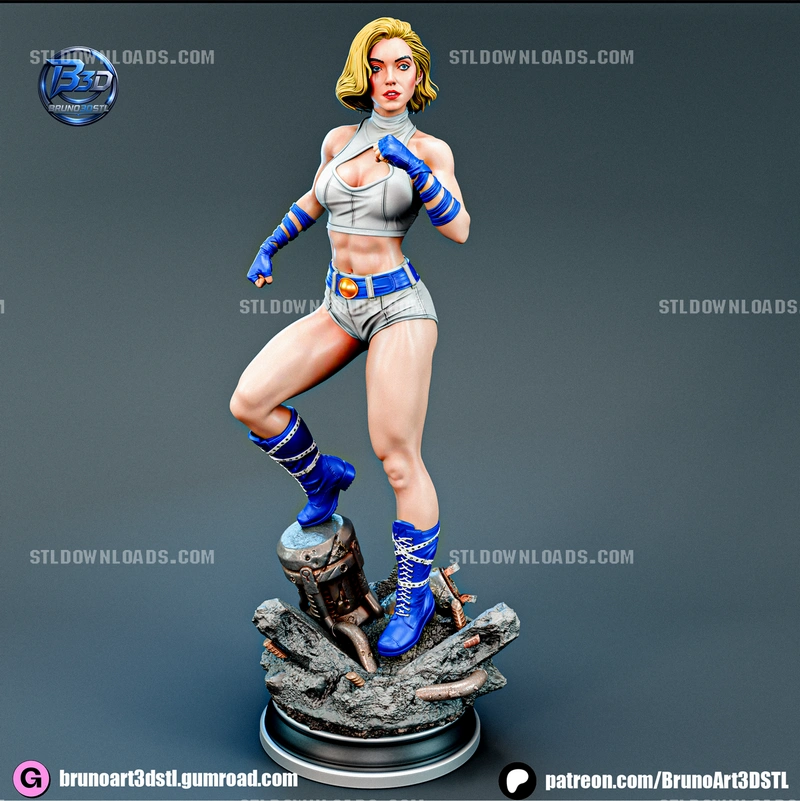 Power Girl — DC Comics 3D model