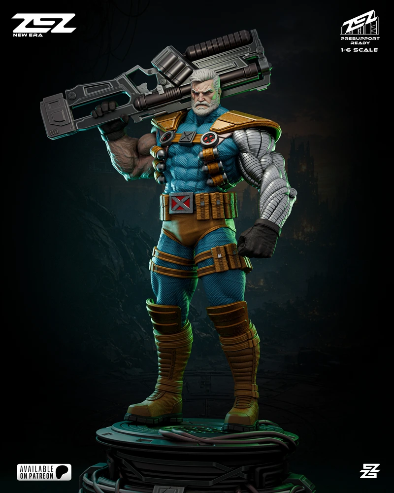 Cable — Marvel 3D model
