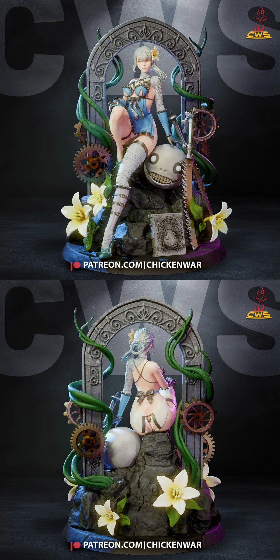 Kaine — NieR 3D model
