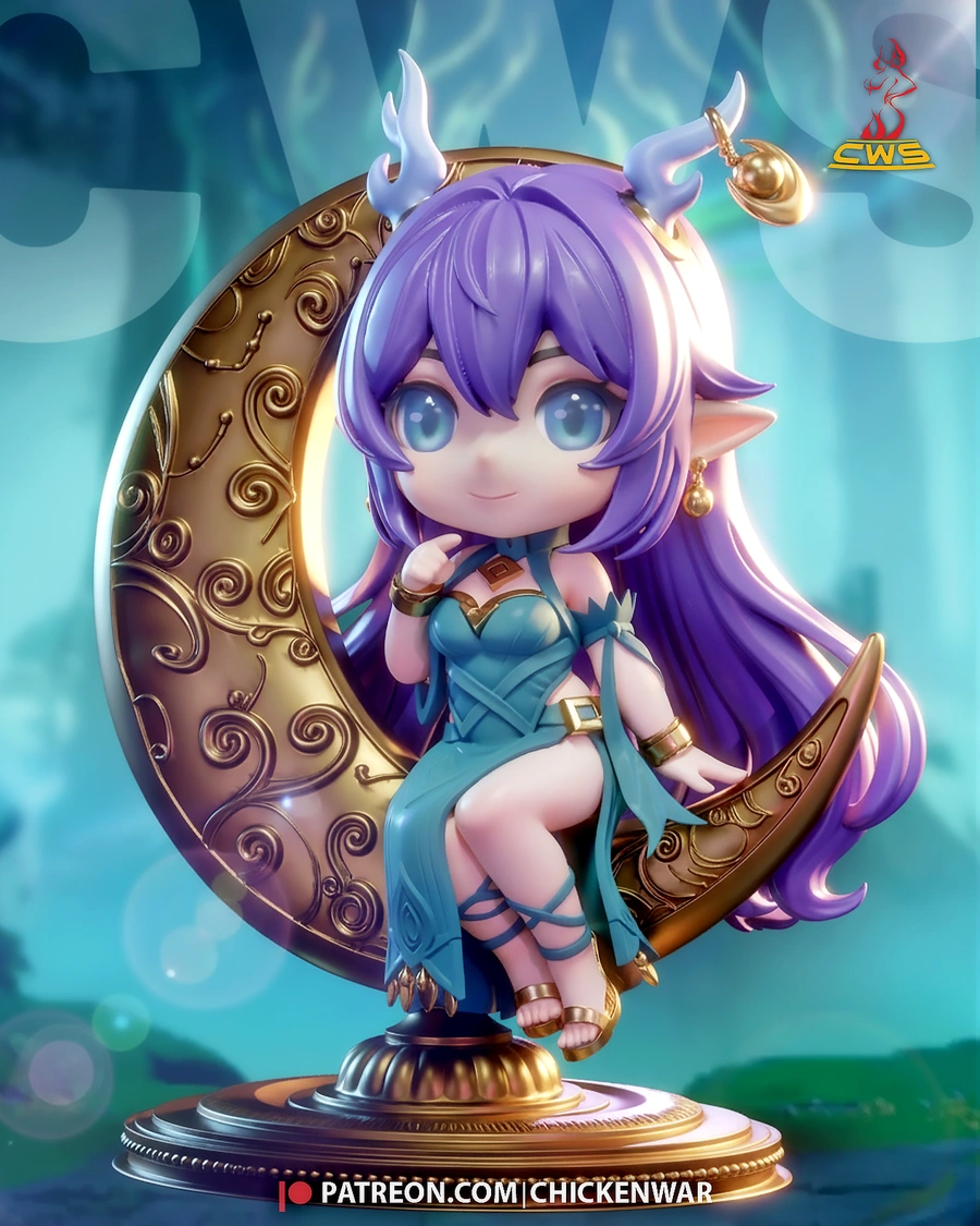 Chibi Lauma — Genshin Impact 3D model
