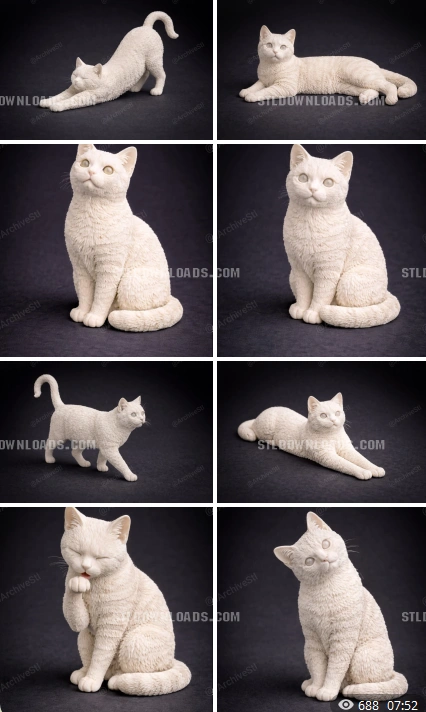 Cat — Original Character 3D model
