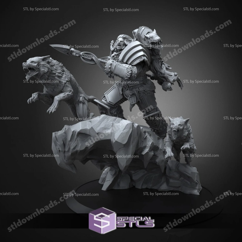 Celtic Knight — Original Fantasy 3D model