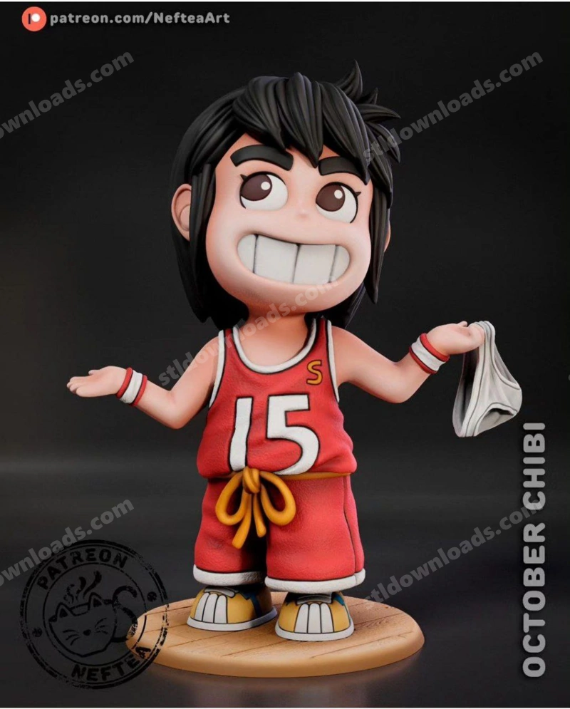 Dash Kappei Chibi — Dash Kappei 3D model