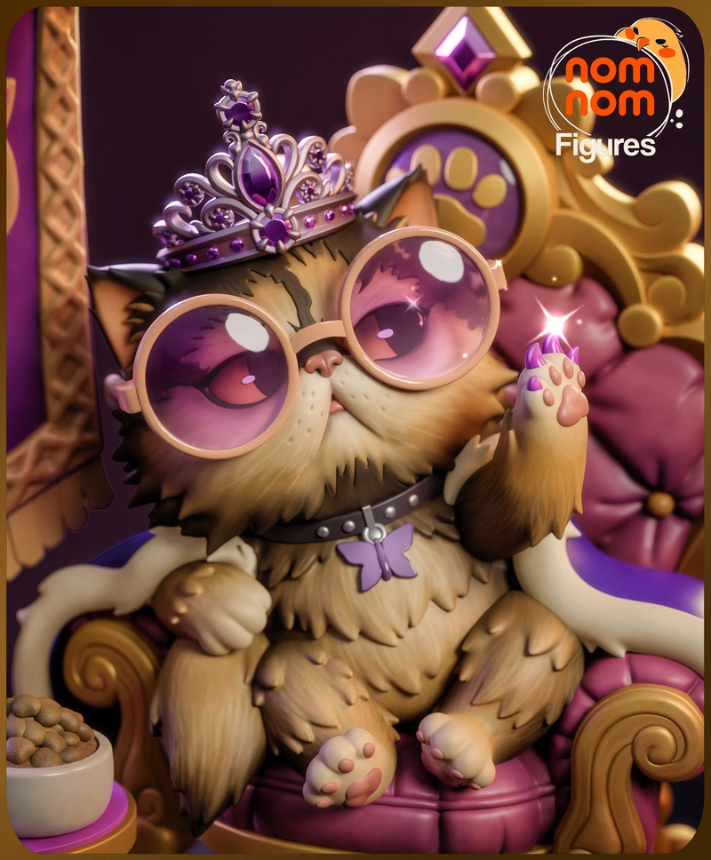 Princess Donut Chibi — Dungeon Crawler Carl 3D model