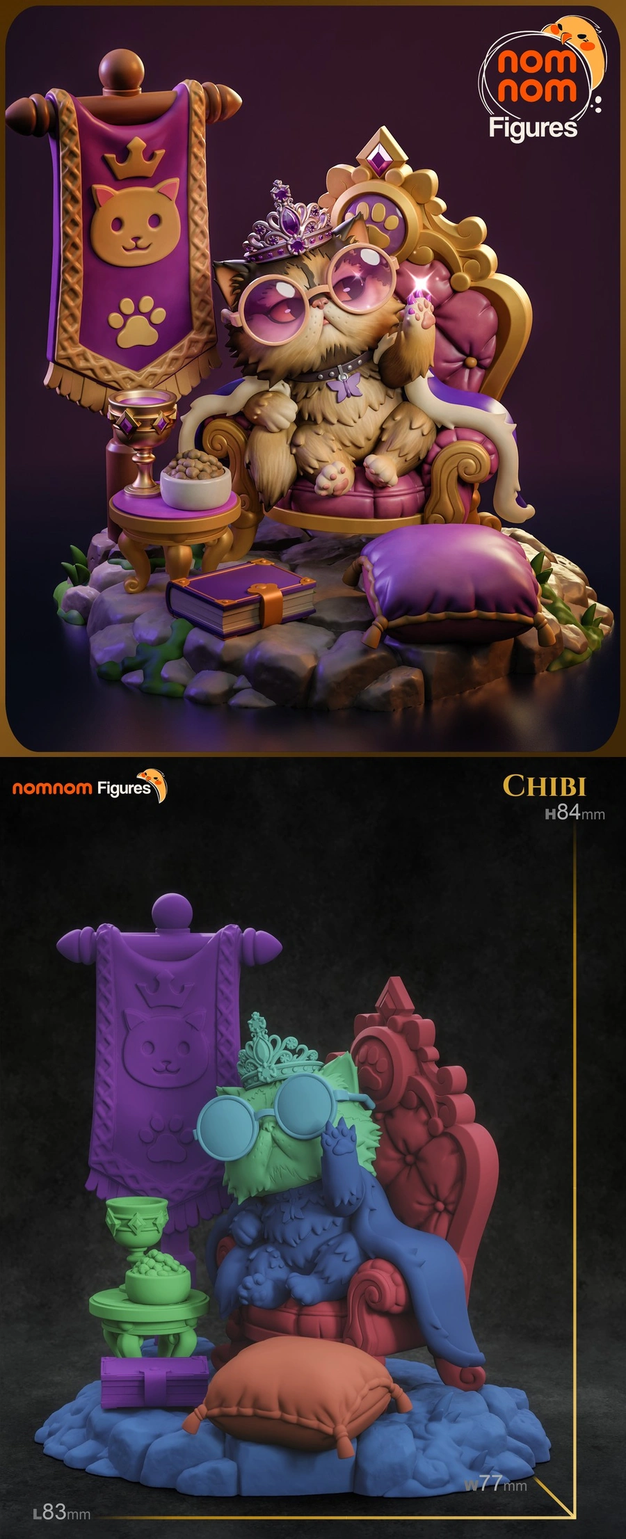 Princess Donut Chibi — Dungeon Crawler Carl 3D model