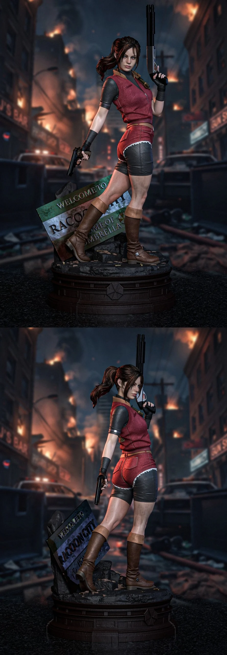 Claire Redfield — Resident Evil 3D model