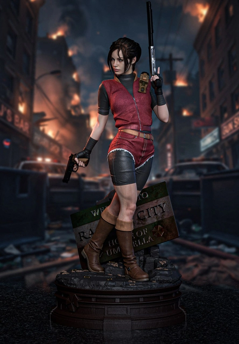 Claire Redfield — Resident Evil 3D model