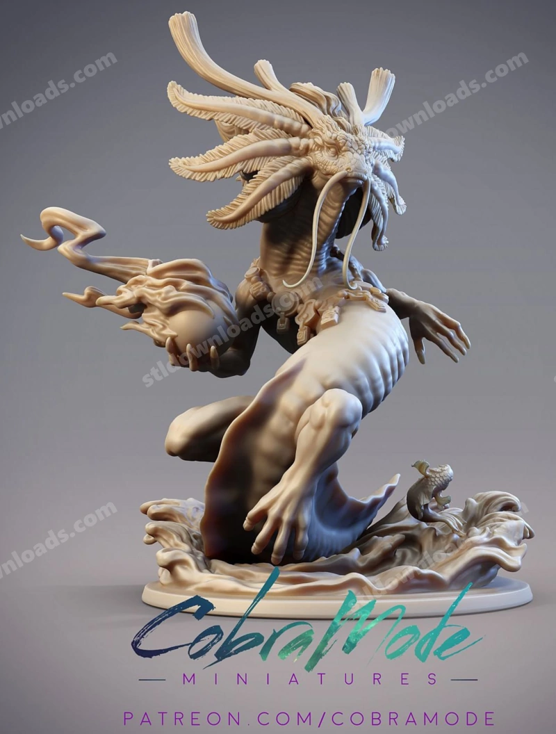 Ryujin Norinaga — Original Fantasy 3D model