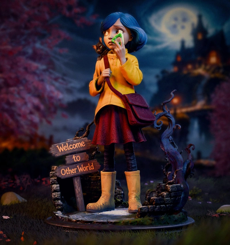 Coraline — Coraline 3D model