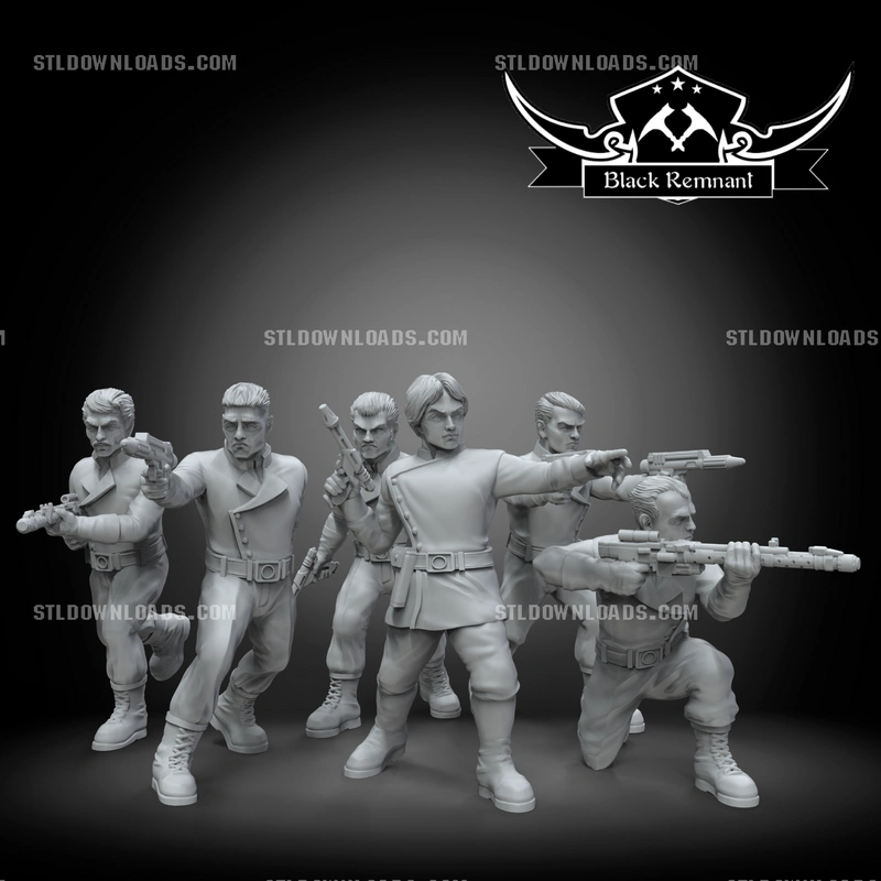 Corellian Security Force (CorSec) — Star Wars 3D model