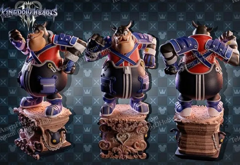 Pete — Kingdom Hearts 3D model