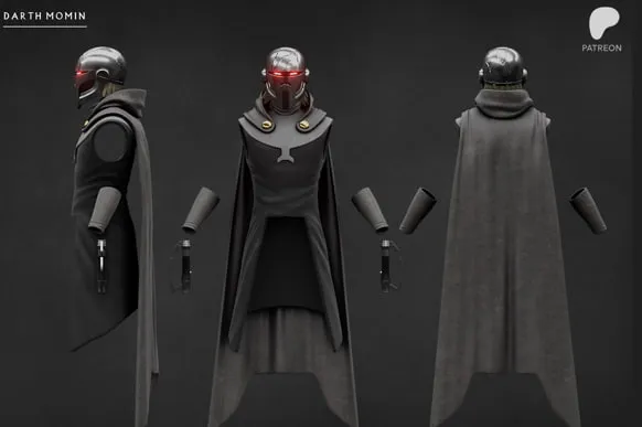 Darth Momin — Star Wars 3D model