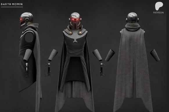 Darth Momin — Star Wars 3D model