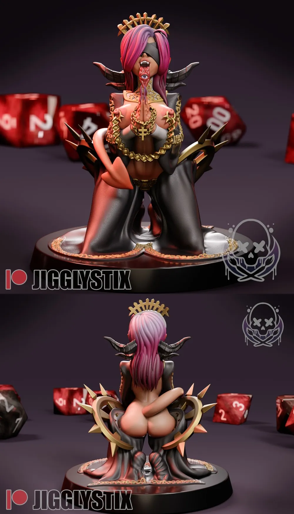 Demon Nun 3 — Original Character 3D model