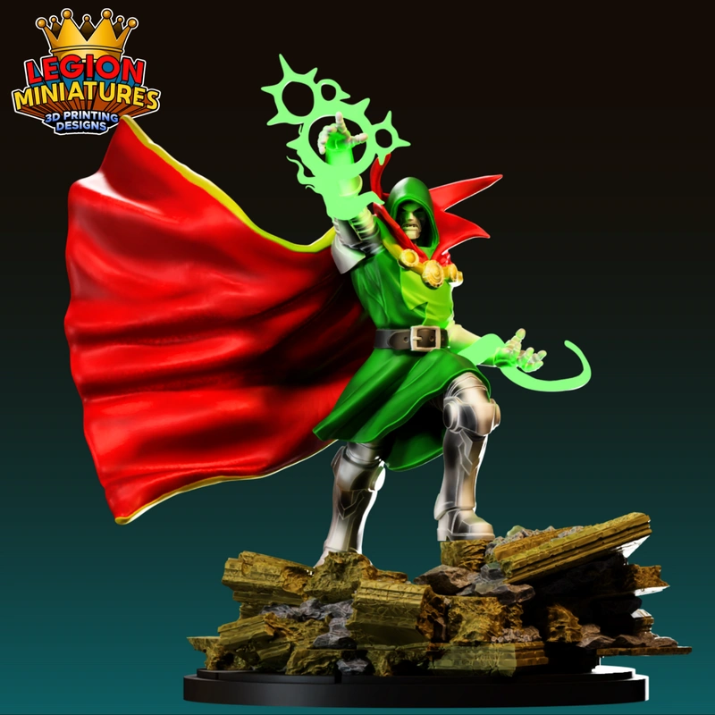 Doctor Doom Sorcerer Supreme — Marvel 3D model