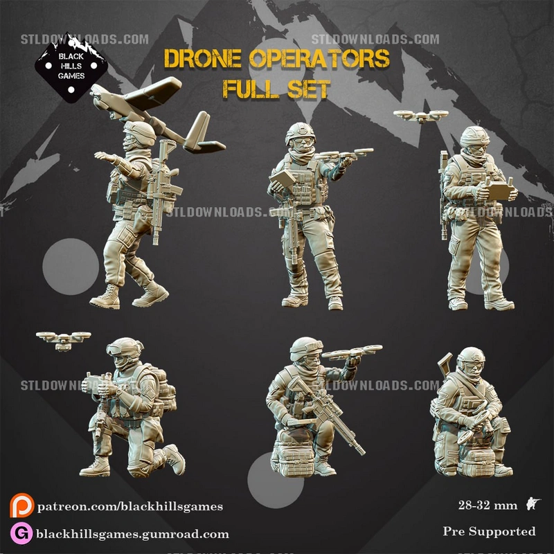 Drone Operator — Original Character 3D model