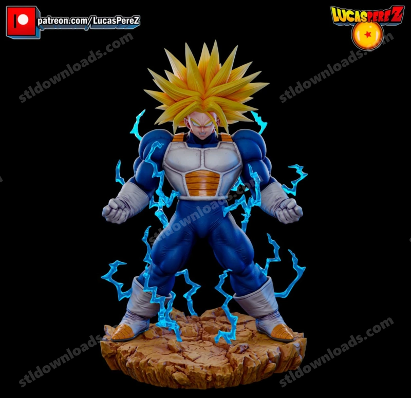 Super Trunks — Dragon Ball Z 3D model