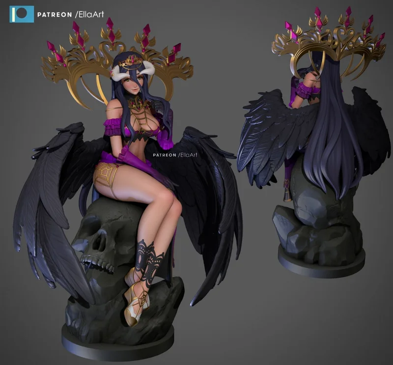 Albedo — Overlord 3D model