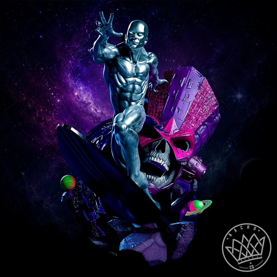 Silver Surfer — Marvel 3D model