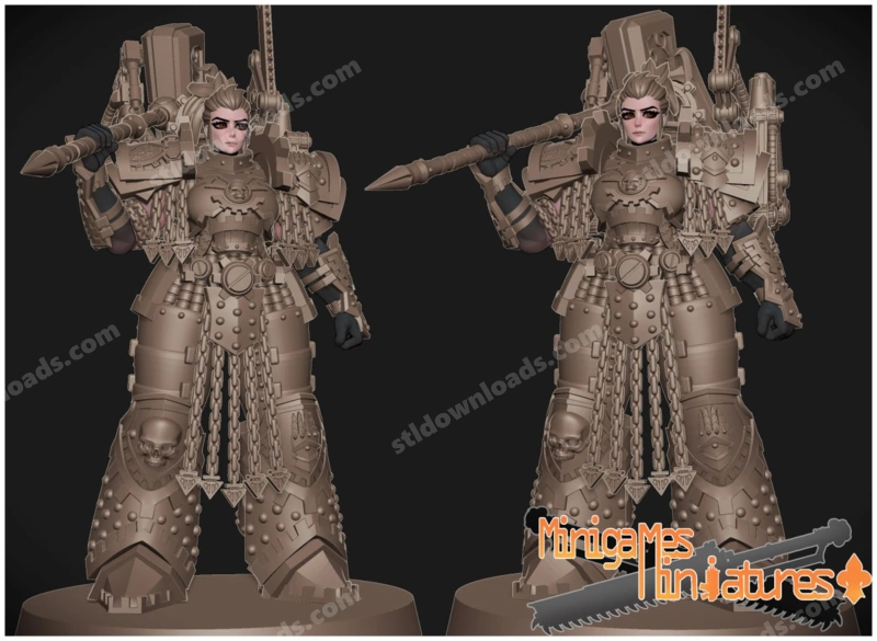 Ferrus Manus — Warhammer 40,000 3D model
