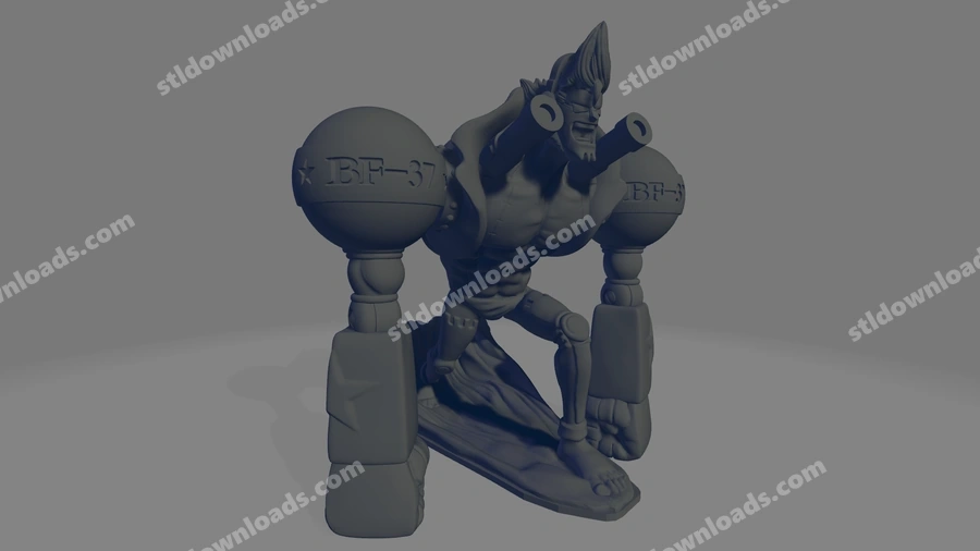 Franky — One Piece 3D model
