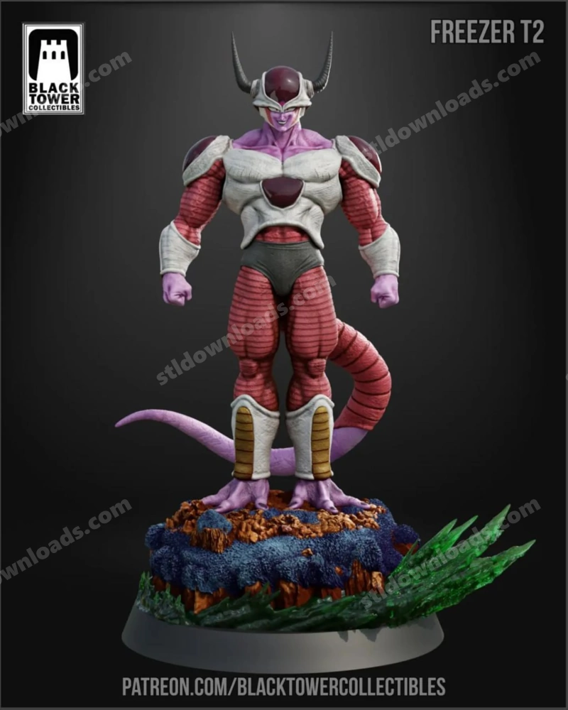 Frieza Second Form — Dragon Ball Z 3D model