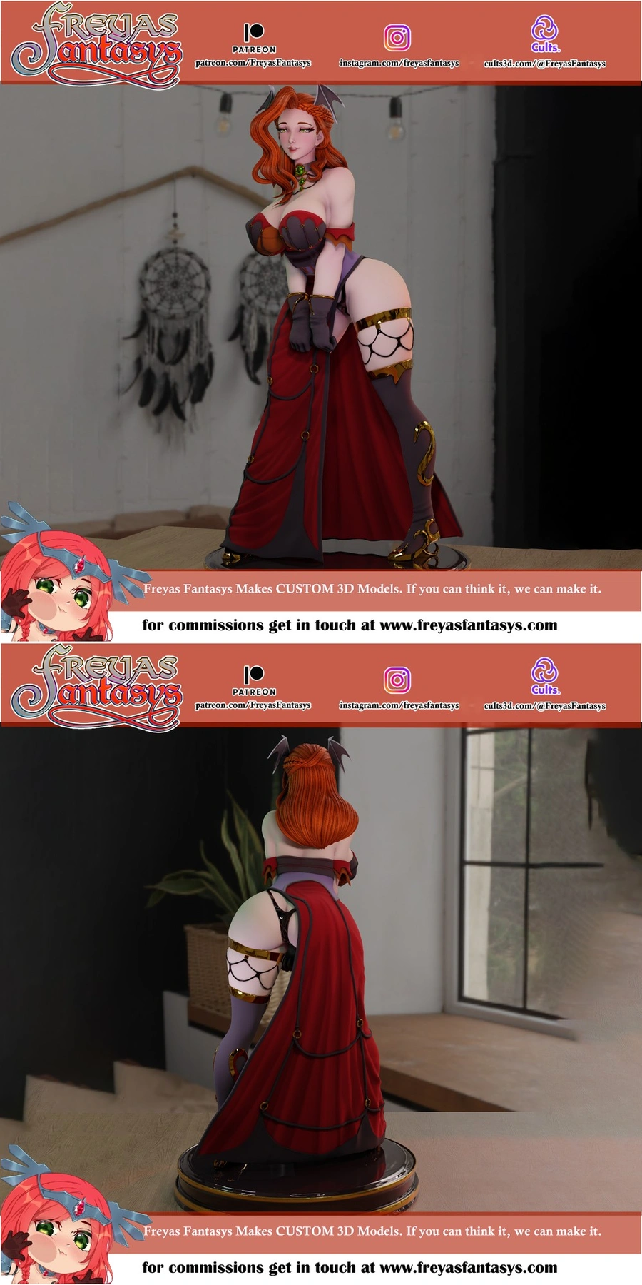 Freya V2 — Original Character 3D model