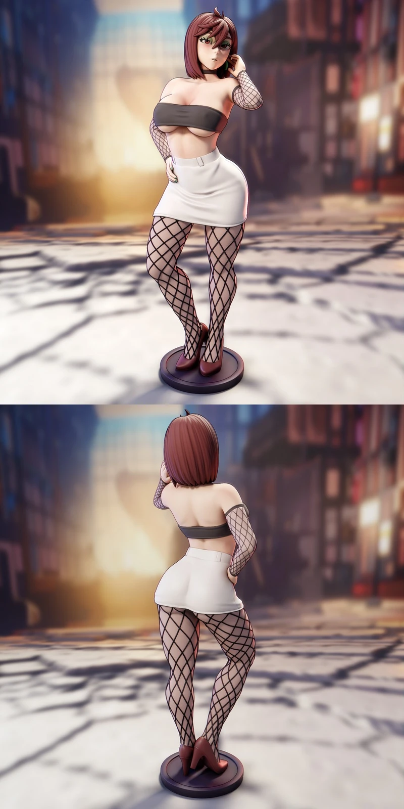 Momo Ayase — Dandadan 3D model
