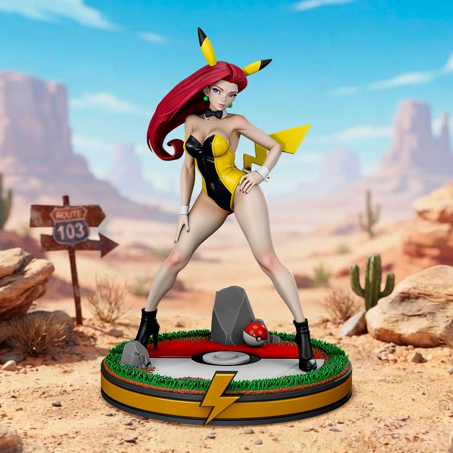 Jessie — Pokémon 3D model