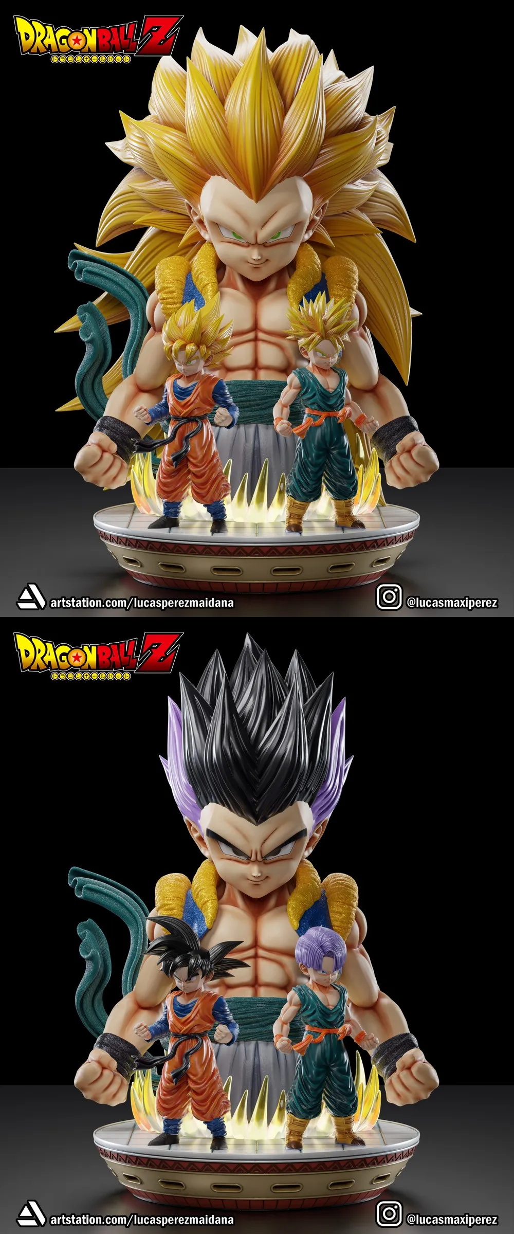 Gotenks — Dragon Ball 3D model