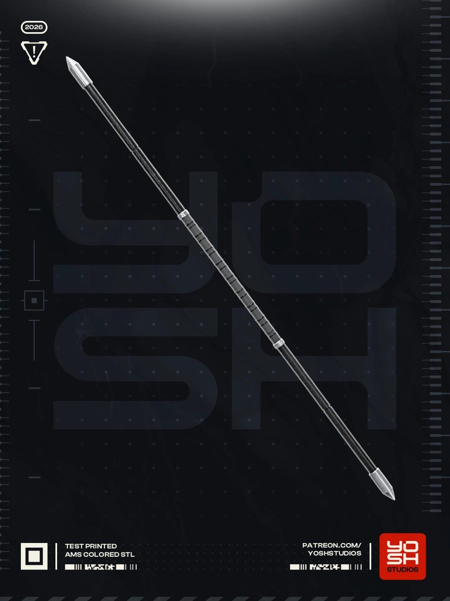 Gambit Staff — Marvel 3D model