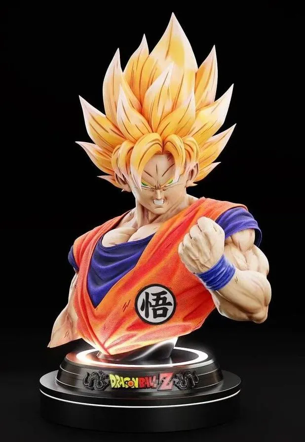 Goku 1:1 Bust — Dragon Ball 3D model