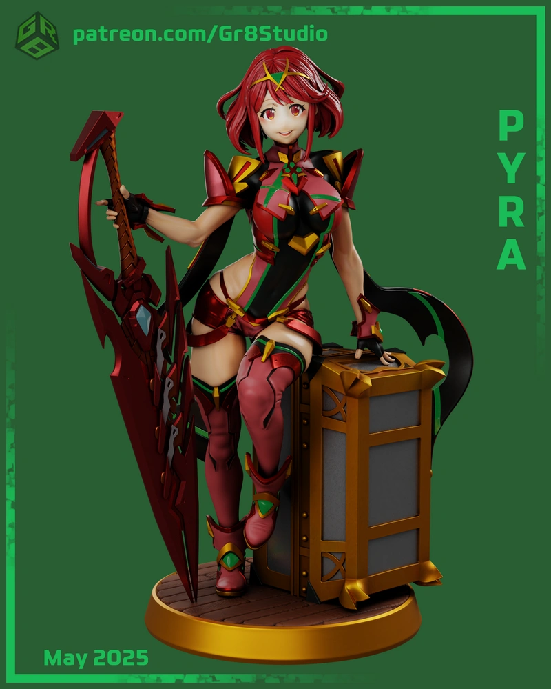 Pyra — Xenoblade Chronicles 2 3D model
