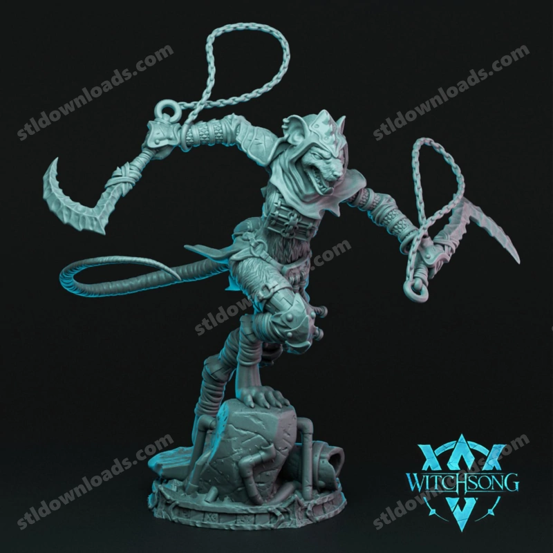Grandrat Assassin — Original Fantasy 3D model